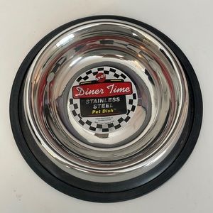 5 for $5 nwt stainless steel 16oz pet dish